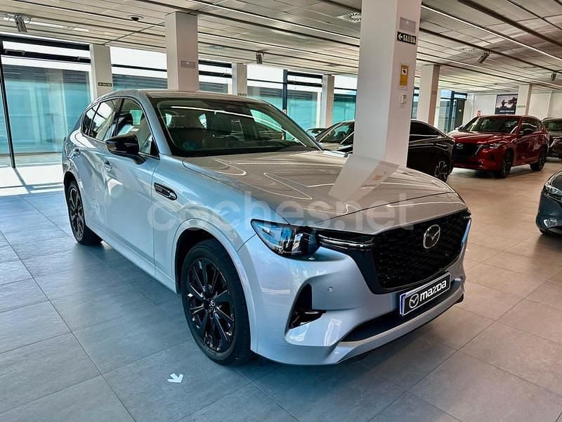 Usado Mazda CX-60 Homura-Line 254 CV (186 kW) 2023 Gris / plata SUV