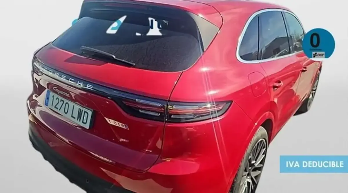 Usado Porsche Cayenne 462 CV (339 kW) 2022 Rojo SUV