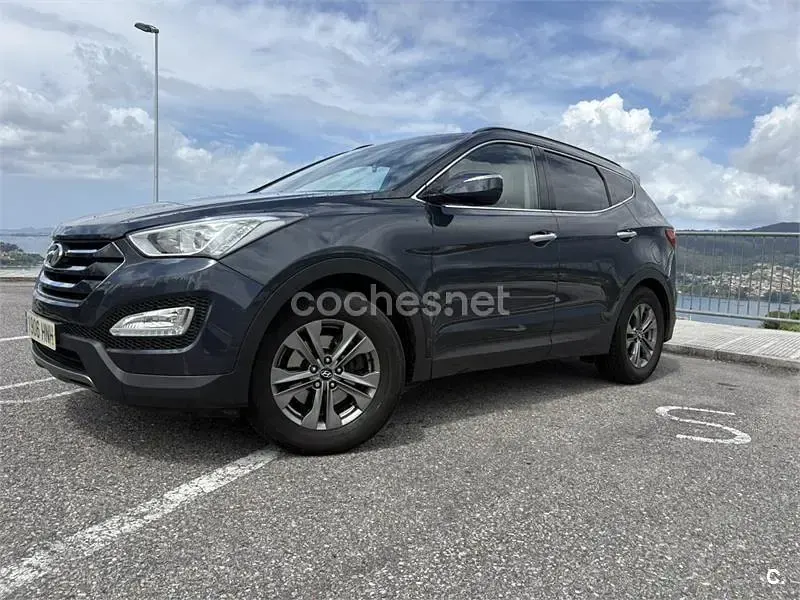 Usado Hyundai Santa Fe 150 CV (110 kW) 2012 Azul SUV