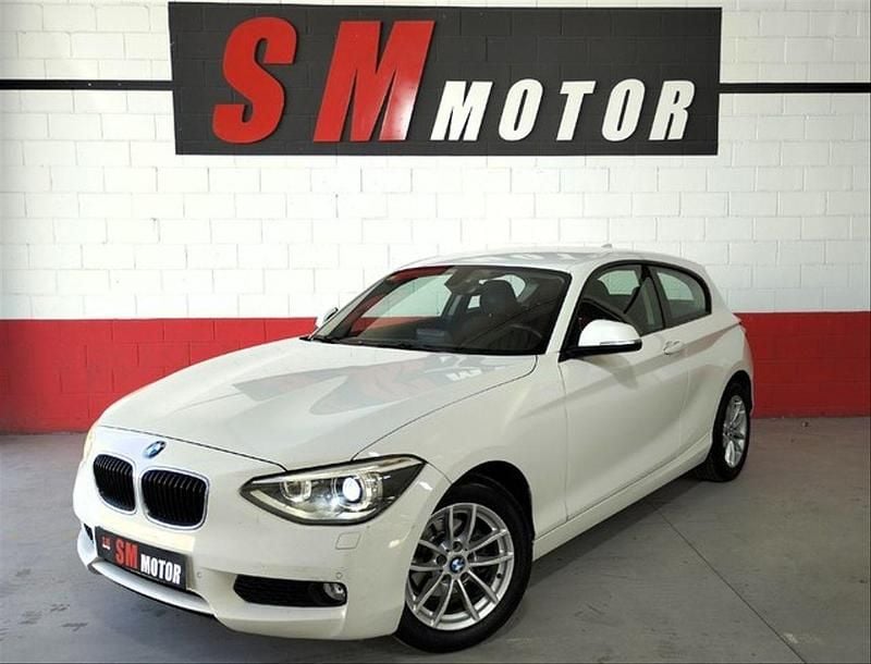 Blanco Usado 2014 BMW 116 Utilitario | 9490 € (Un poco caro) - Imagen 1/4
