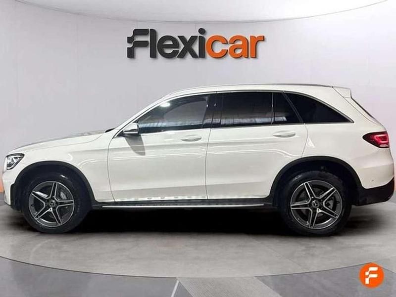 Usado Mercedes GLC220 170 CV (125 kW) 2021 Blanco SUV