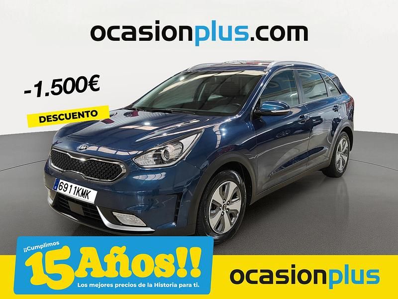 Azul Usado 2018 Kia Niro SUV | 16.500 € (Un poco caro) - Imagen 1/4