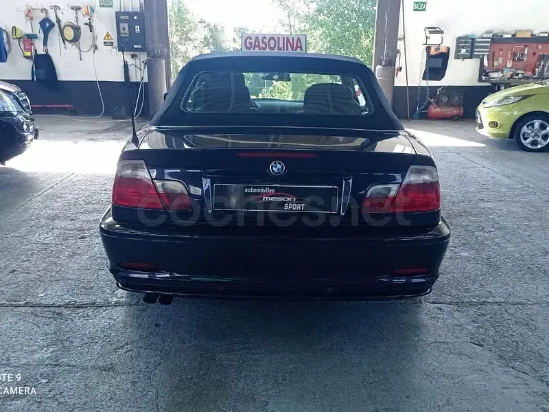Usado BMW 320 Cabriolet Comfort Edition 170 CV (125 kW) 2004 Negro Descapotable