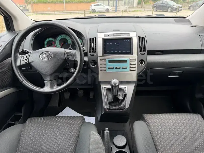 Usado Toyota Corolla Verso Sol 136 CV (100 kW) 2009 Negro Monovolumen