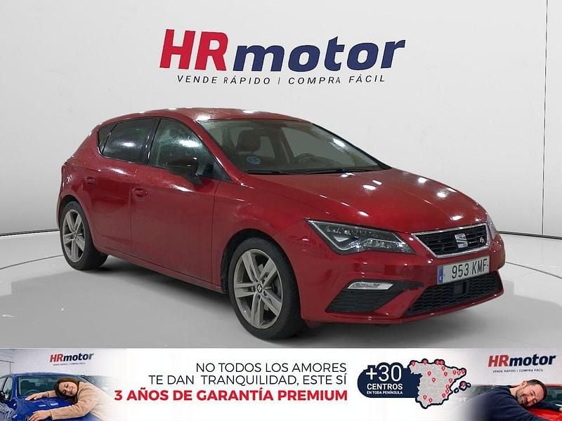 Usado Seat Leon FR 125 CV (91 kW) 2018 Rojo Berlina