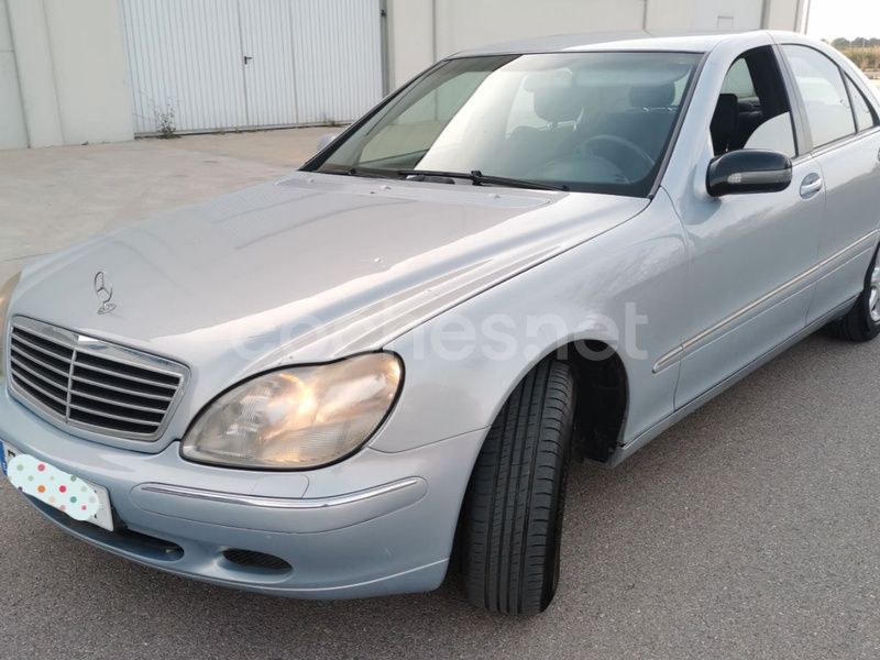 Azul Usado 2002 Mercedes S320 Berlina | 2990 € (Precio justo) - Imagen 1/4