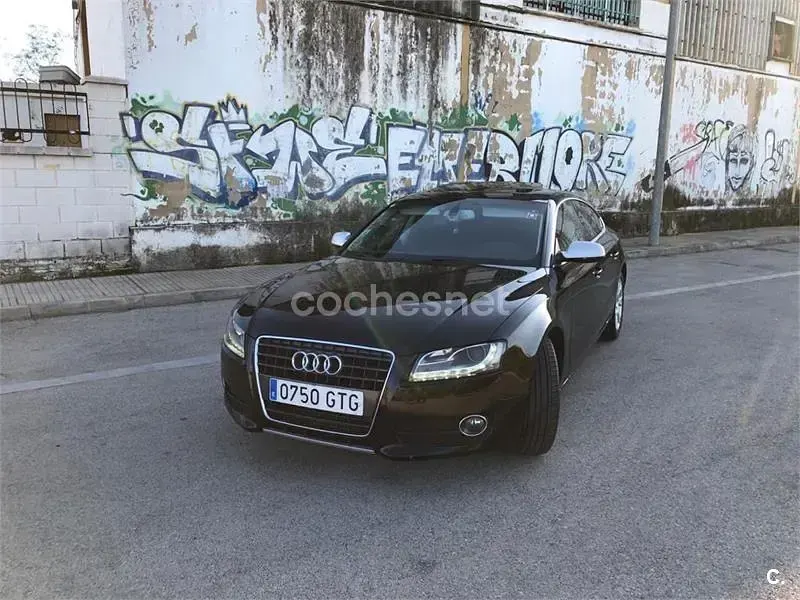 Usado Audi A5 Sportback 143 CV (105 kW) 2010 Negro Utilitario