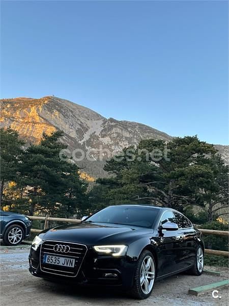 Usado Audi A5 Sportback 204 CV (150 kW) 2013 Negro Utilitario