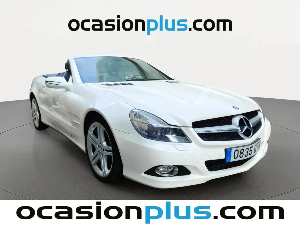 Usado Mercedes SL43 AMG AMG 315 CV (231 kW) 2010 Blanco Descapotable