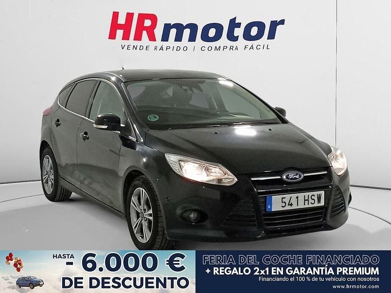 Negro Usado 2013 Ford Focus Berlina | 8690 € (Precio justo) - Imagen 1/4