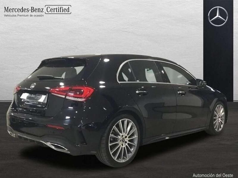 Usado Mercedes A220 AMG line 165 CV (121 kW) 2019 Negro Berlina