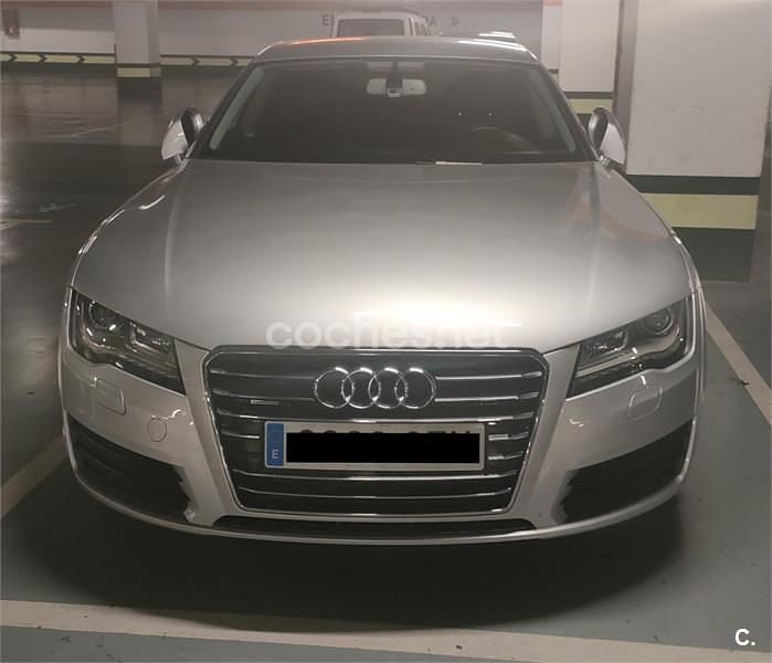 Usado Audi A7 Sportback 245 CV (180 kW) 2010 Gris / plata Utilitario