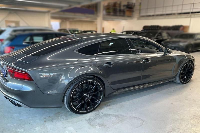 Usado Audi RS7 Sportback Performance 605 CV (444 kW) 2016 Gris Utilitario