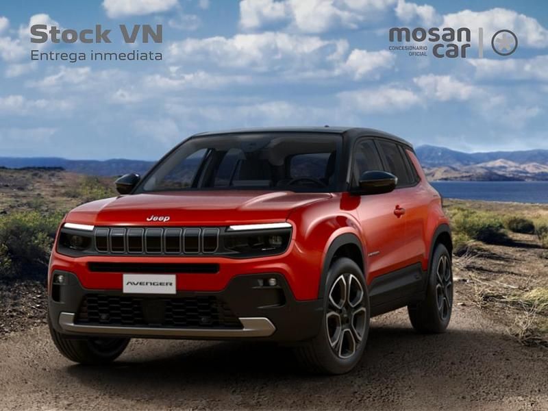 Nuevo Jeep Avenger EV Summit 114 kW (156 CV) 2025 Rojo rubi + techo negro SUV