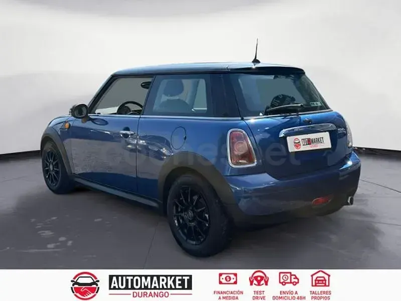 Usado Mini Cooper D 110 CV (80 kW) 2009 Azul Utilitario