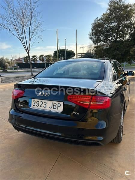 Usado Audi A4 S-Line 150 CV (110 kW) 2014 Negro Familiar