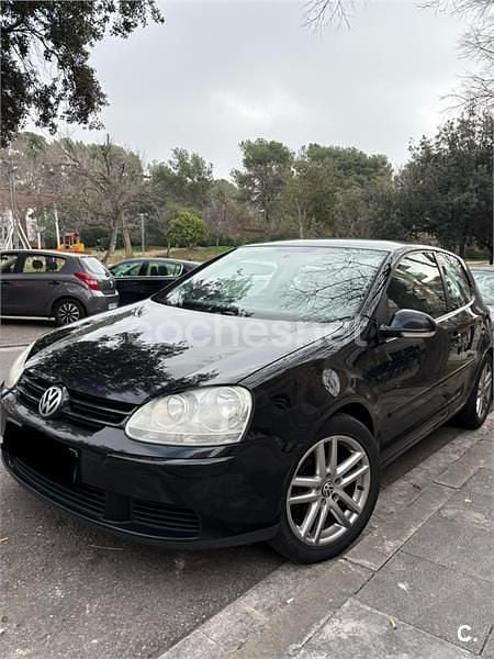 Usado VW Golf VI Highline 105 CV (77 kW) 2008 Negro Utilitario