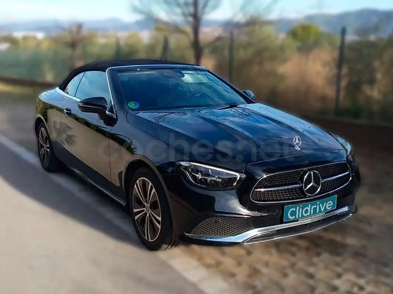 Usado Mercedes E400 330 CV (242 kW) 2022 Negro Descapotable
