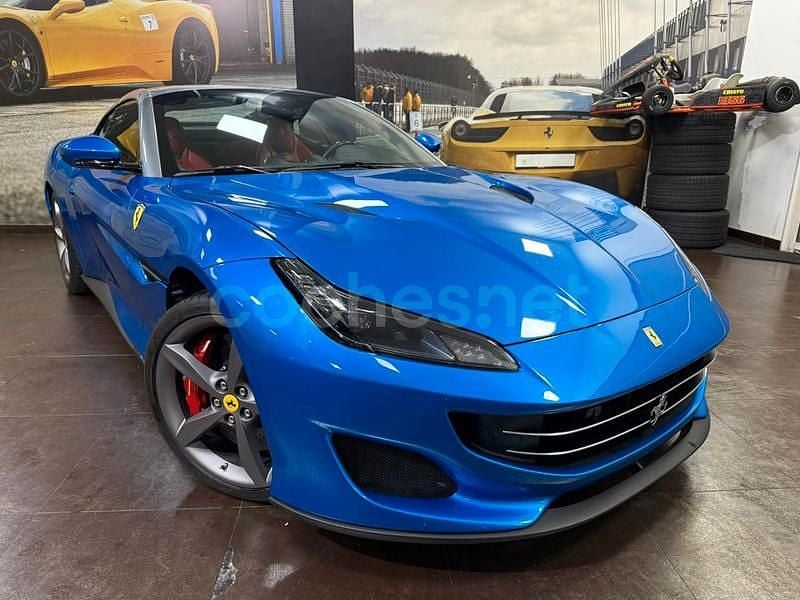 Azul Usado 2020 Ferrari Portofino Descapotable | 249.900 € - Imagen 1/4