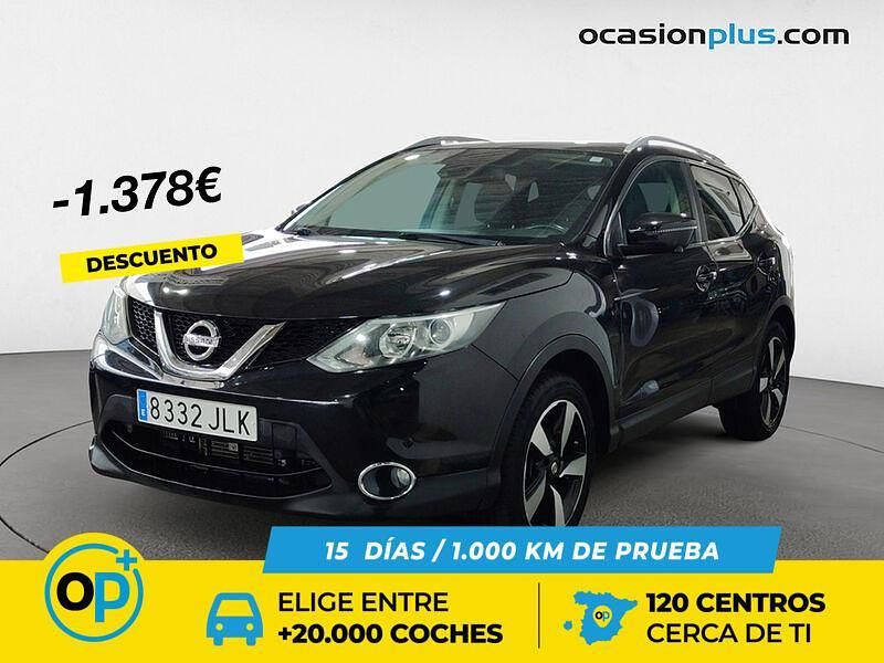 Usado Nissan Qashqai N-Connecta 130 CV (95 kW) 2016 Negro SUV