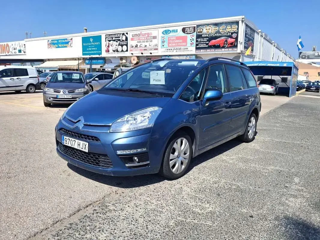 Usado Citroën Grand C4 Picasso Exclusive 111 CV (81 kW) 2012 Azul Monovolumen