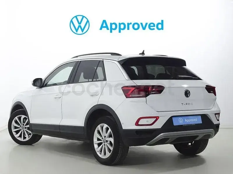Usado VW T-Roc Life 150 CV (110 kW) 2022 Blanco SUV
