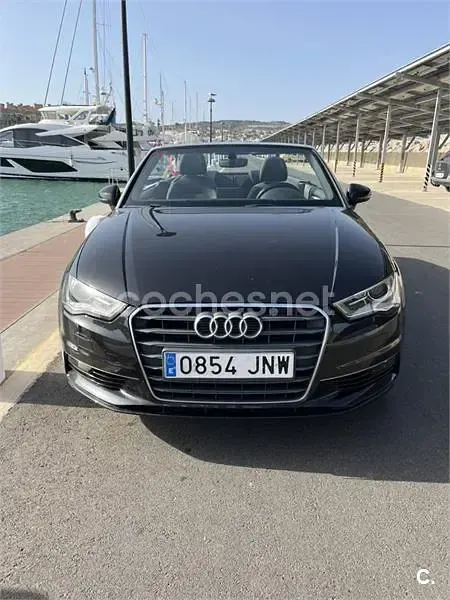 Usado Audi A3 Cabriolet 110 CV (80 kW) 2016 Negro Descapotable