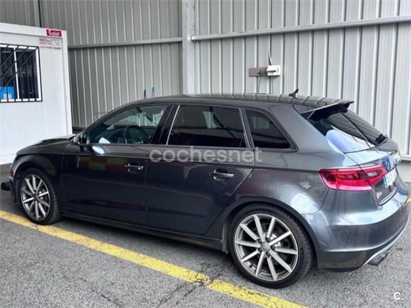 Usado Audi S3 300 CV (220 kW) 2014 Gris / plata Berlina