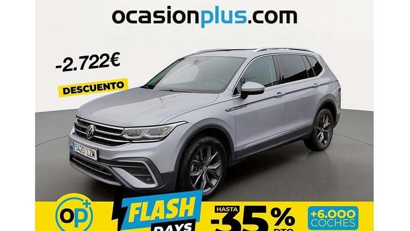 Usado VW Tiguan Allspace Life 150 CV (110 kW) 2022 Plateado SUV