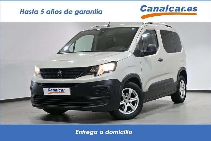 Usado Peugeot Rifter Access 75 CV (55 kW) 2019 Blanco Monovolumen