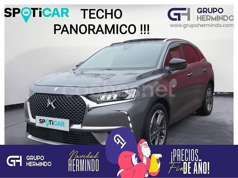 Gris / plata Usado 2021 DS Automobiles DS7 Crossback Grand Chic SUV | 20.840 € (Buen precio) - Imagen 1/4