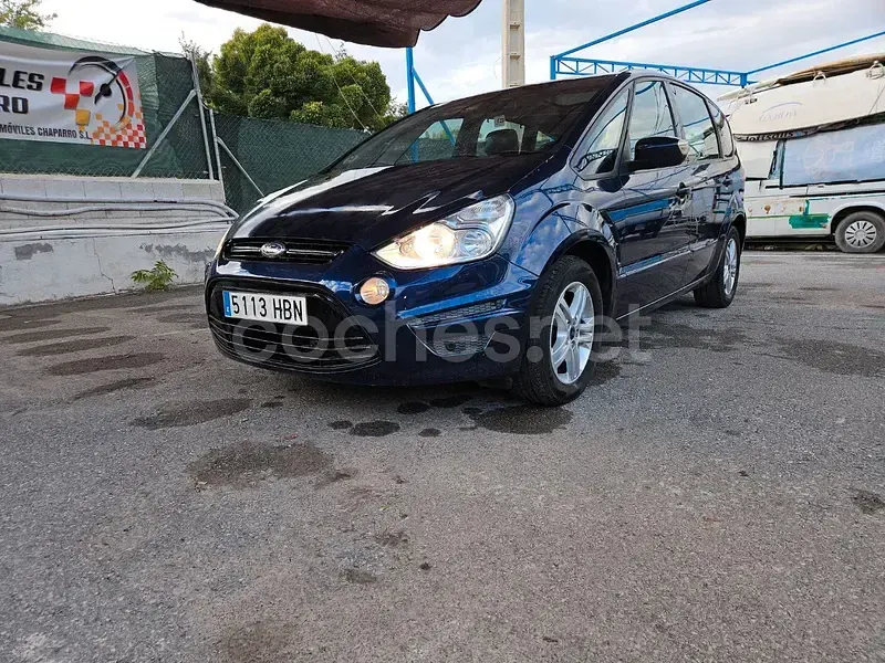 Usado Ford S-MAX Titanium 163 CV (119 kW) 2012 Azul Monovolumen
