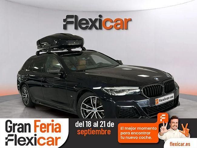 Negro Usado 2022 BMW 520 Familiar | 34.890 € (Precio justo) - Imagen 1/4