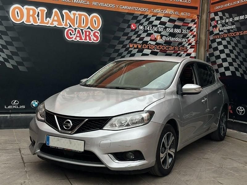 Usado Nissan Pulsar N-Connecta 115 CV (84 kW) 2016 Gris / plata Utilitario