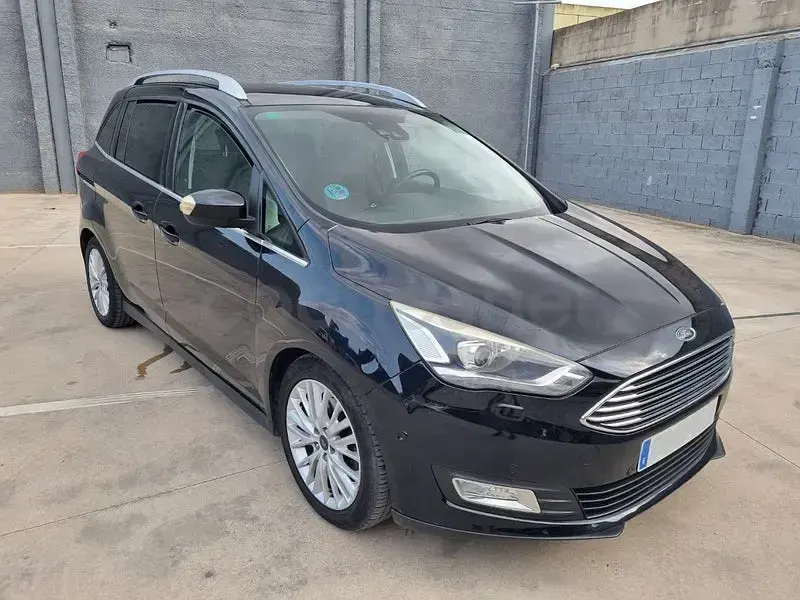 Usado Ford Grand C-Max Titanium 150 CV (110 kW) 2015 Negro Monovolumen