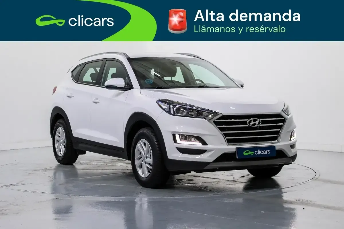 Usado Hyundai Tucson 115 CV (84 kW) 2020 Blanco SUV