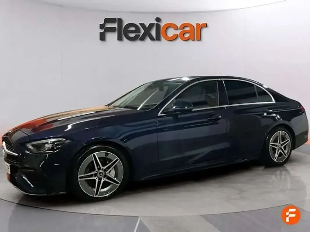 Usado Mercedes C200 204 CV (150 kW) 2021 Azul Berlina