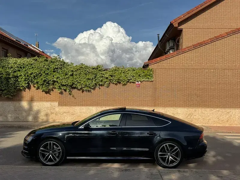Usado Audi A7 Sportback S-Line 320 CV (235 kW) 2015 Azul Utilitario
