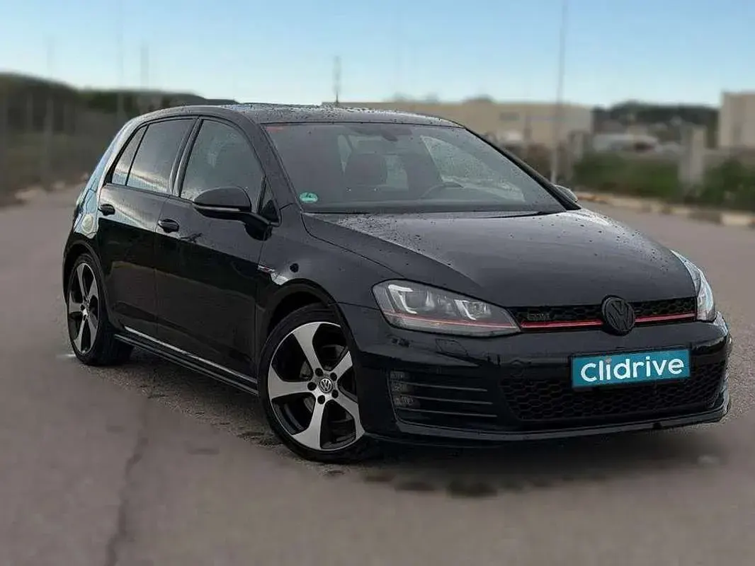 Usado VW Golf VII GTI 220 CV (161 kW) 2014 Negro Berlina