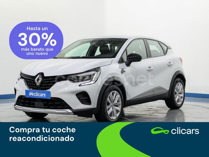 Blanco Usado 2021 Renault Captur Intens SUV | 14.490 € (Precio justo) - Imagen 1/4