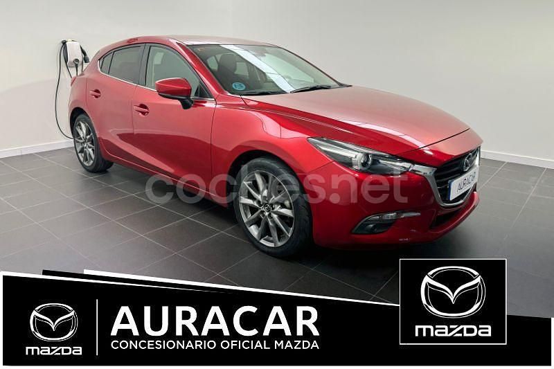 Usado Mazda 3 Edition 105 CV (77 kW) 2018 Rojo Berlina