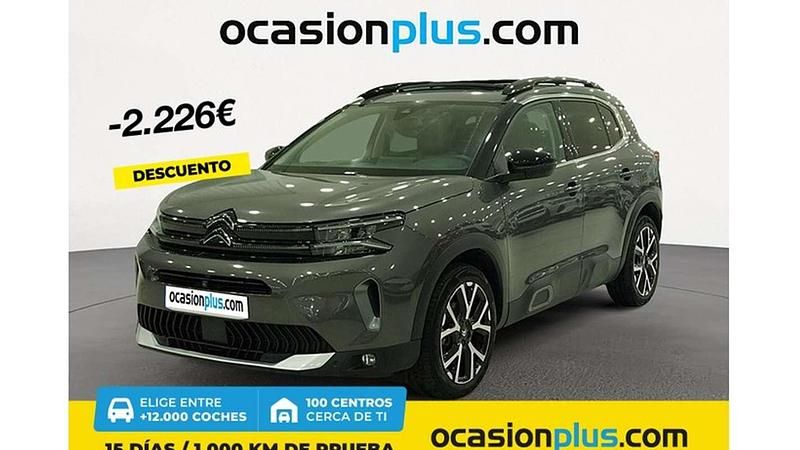 Plateado Usado 2023 Citroën C5 Aircross PureTech SUV | 19.537 € (Precio justo) - Imagen 1/4
