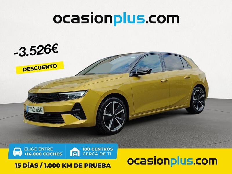 Amarillo Usado 2024 Opel Astra Berlina | 20.200 € (Precio justo) - Imagen 1/4