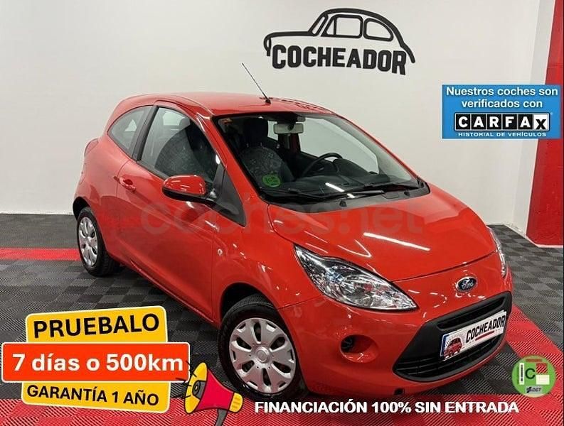 Usado Ford Ka 69 CV (50 kW) 2011 Naranja Utilitario