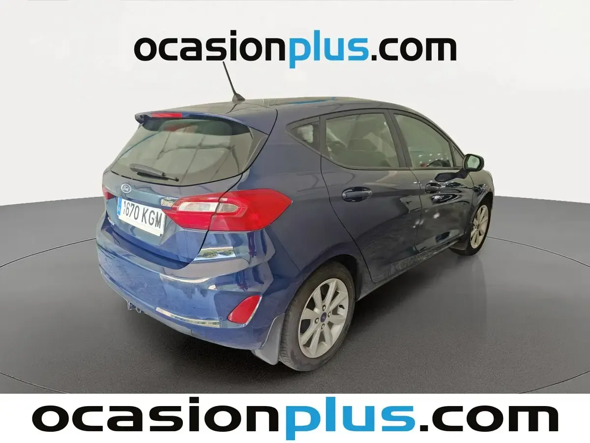 Usado Ford Fiesta Trend+ 101 CV (74 kW) 2017 Azul Utilitario
