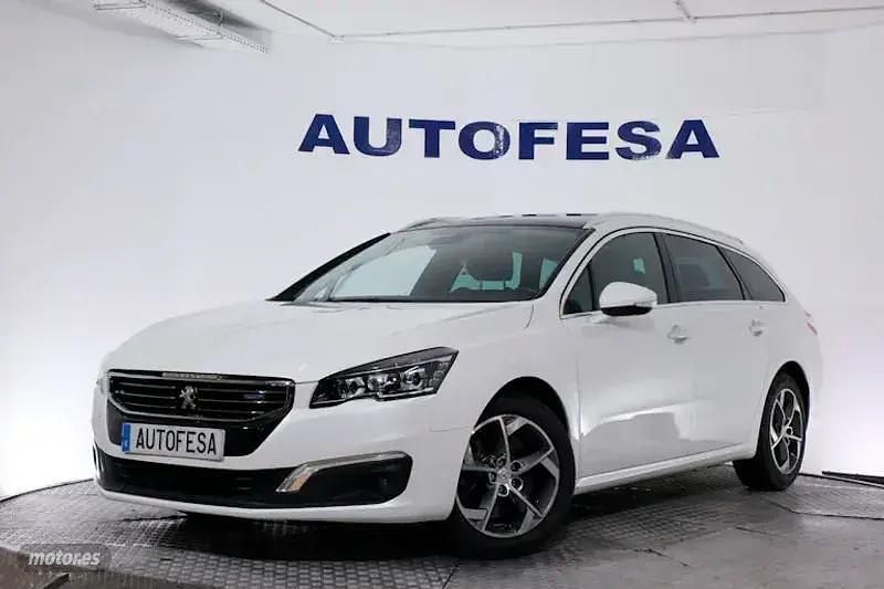 Blanco Usado 2014 Peugeot 508 Allure Familiar | 11.450 € (Precio justo) - Imagen 1/4