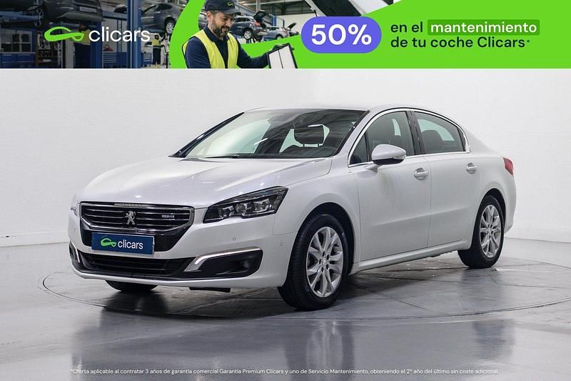 Usado Peugeot 508 Allure 120 CV (88 kW) 2016 Blanco Berlina