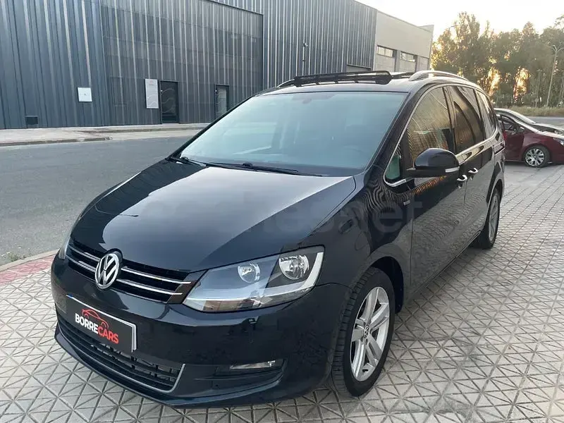 Usado VW Sharan Sport 140 CV (102 kW) 2012 Negro Monovolumen