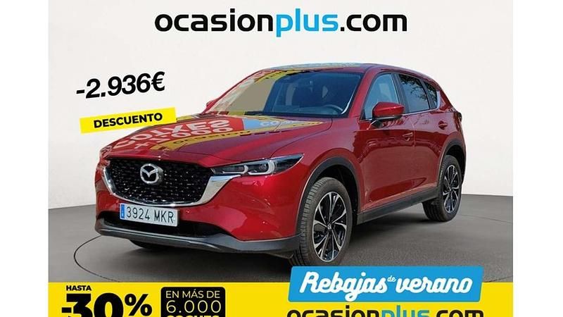 Rojo Usado 2023 Mazda CX-5 Ad'Vantage SUV | 29.364 € (Precio justo) - Imagen 1/4