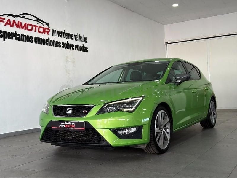 Usado Seat Leon CONNECT 150 CV (110 kW) 2016 Verde Berlina